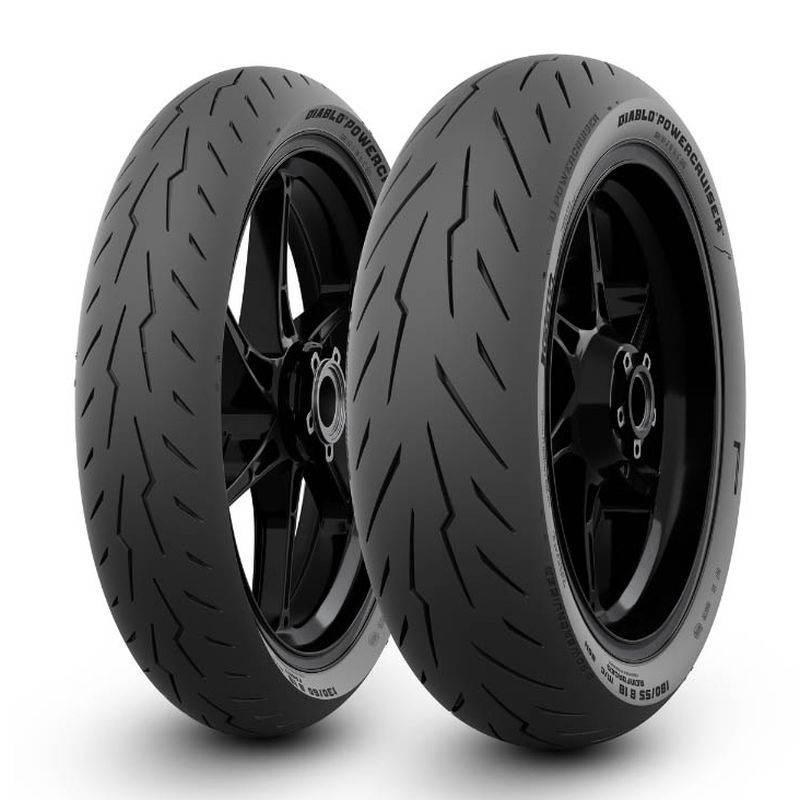 Pirelli Komplet Opon 4587900/25 100/90-19 Diablo Powercruiser 57H Tl M/C Pr
