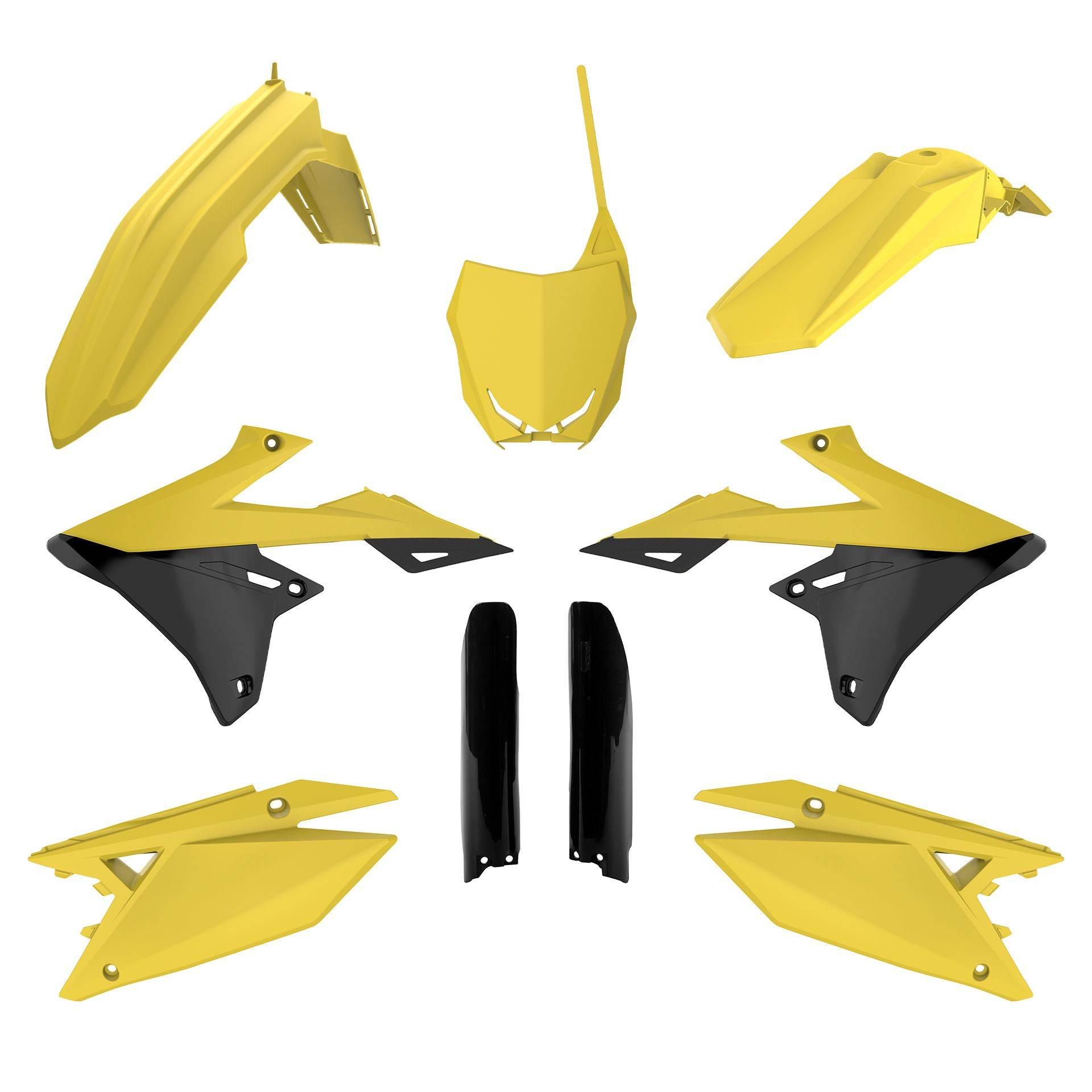 Polisport Komplet Plastików Full Kit Suzuki Rmz 250 '19-'26; Rmz 450 '18-'2 - zdjęcie 2
