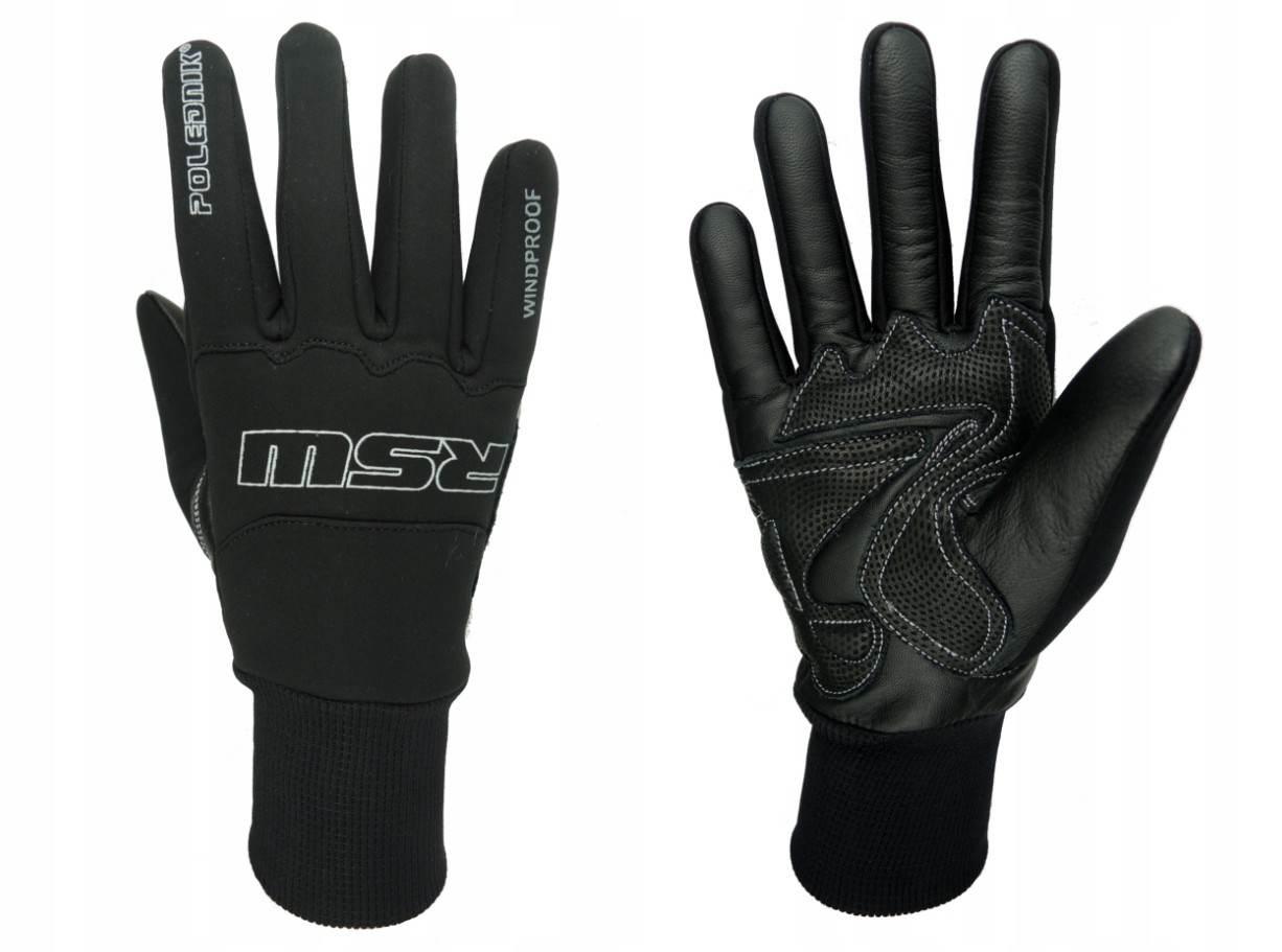Polednik Rękawice Rękawiczki Sportowe Skórzano-Tekstylne Model Rsw Windproo
