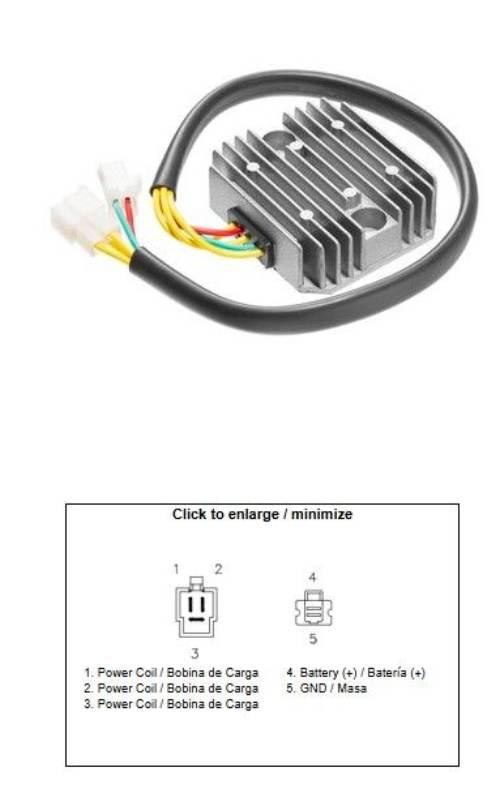 Dze Regulator Napięcia Honda Xr 650L '93-'17 Oem 31600-My6-671 12A