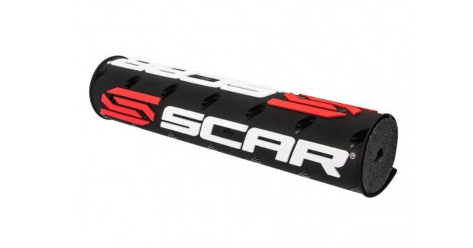 Scar Racing Gąbka Na Kierownicę Poprzeczkę 250Mm Kolor Czarny Z Logo Scar