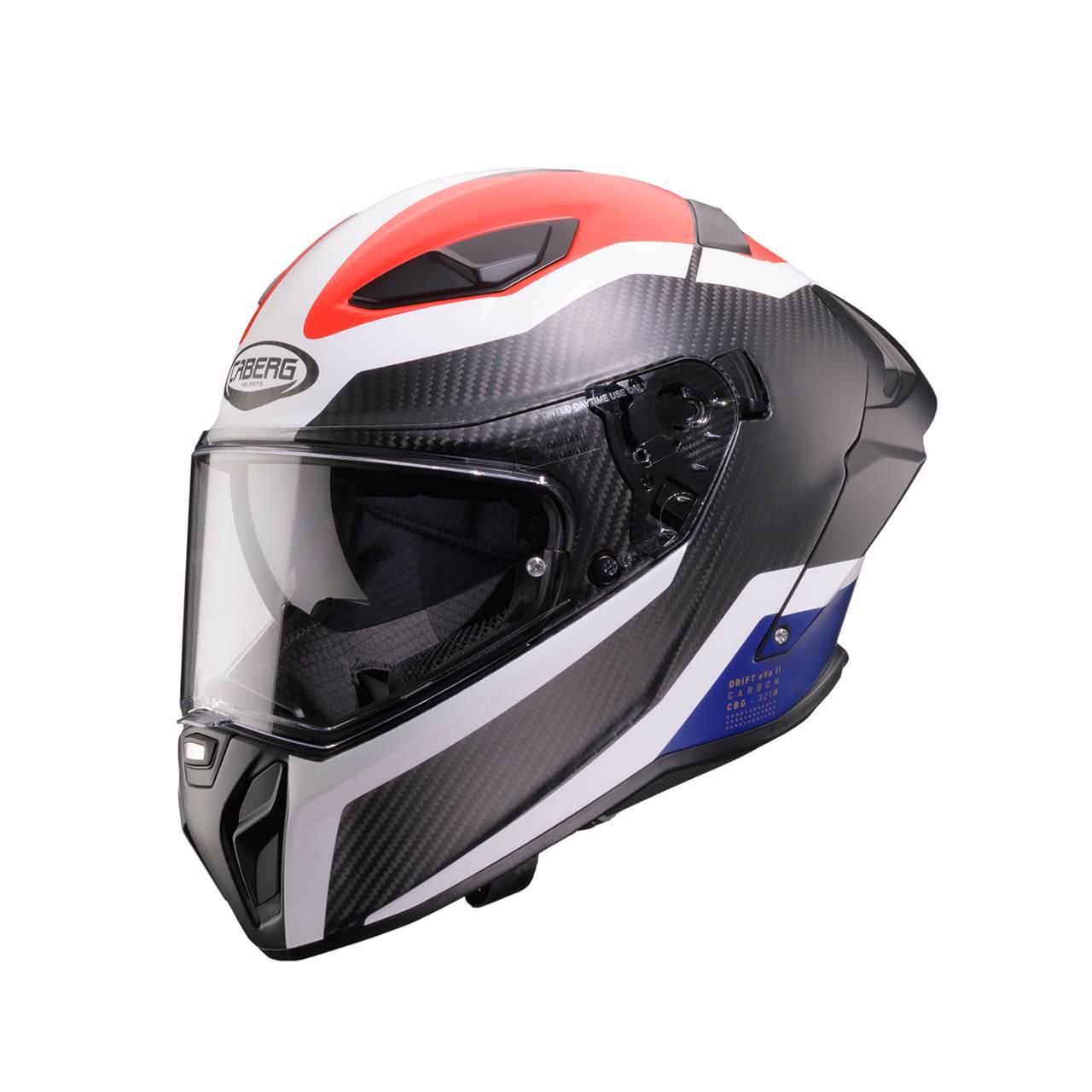 Caberg 2026 Kask Integralny Z Blendą Model Drift Evo Ii Carbon Cbr Kolor Cz - zdjęcie 2