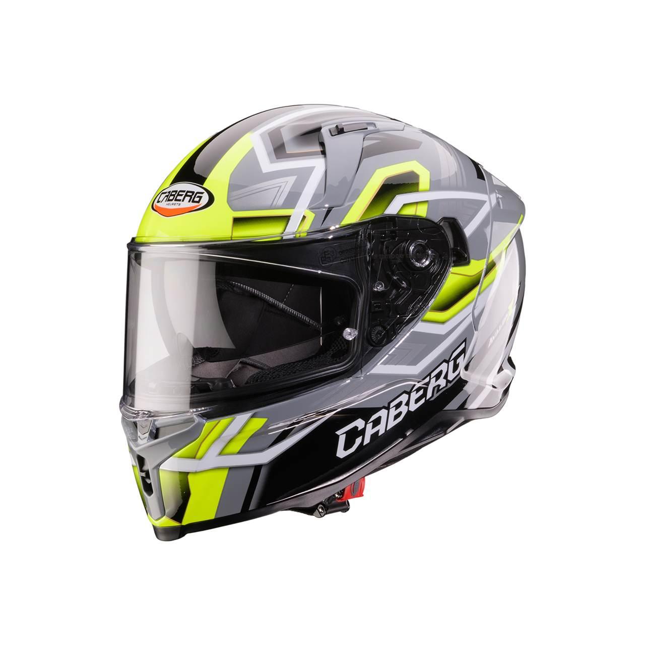 Caberg 2026 Kask Integralny Z Blendą Model Avalon X Brama Kolor Czarny/Żółt - zdjęcie 2