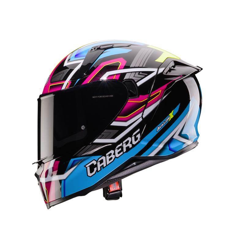 Caberg 2026 Kask Integralny Z Blendą Model Avalon X Brama Kolor Czarny/Nieb - zdjęcie 4