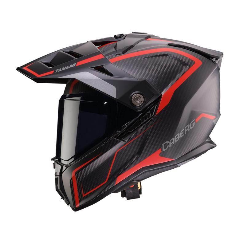 Caberg 2026 Kask Offroad Trail Adventure Duosport Dual Tanami Carbon Gravit - zdjęcie 4