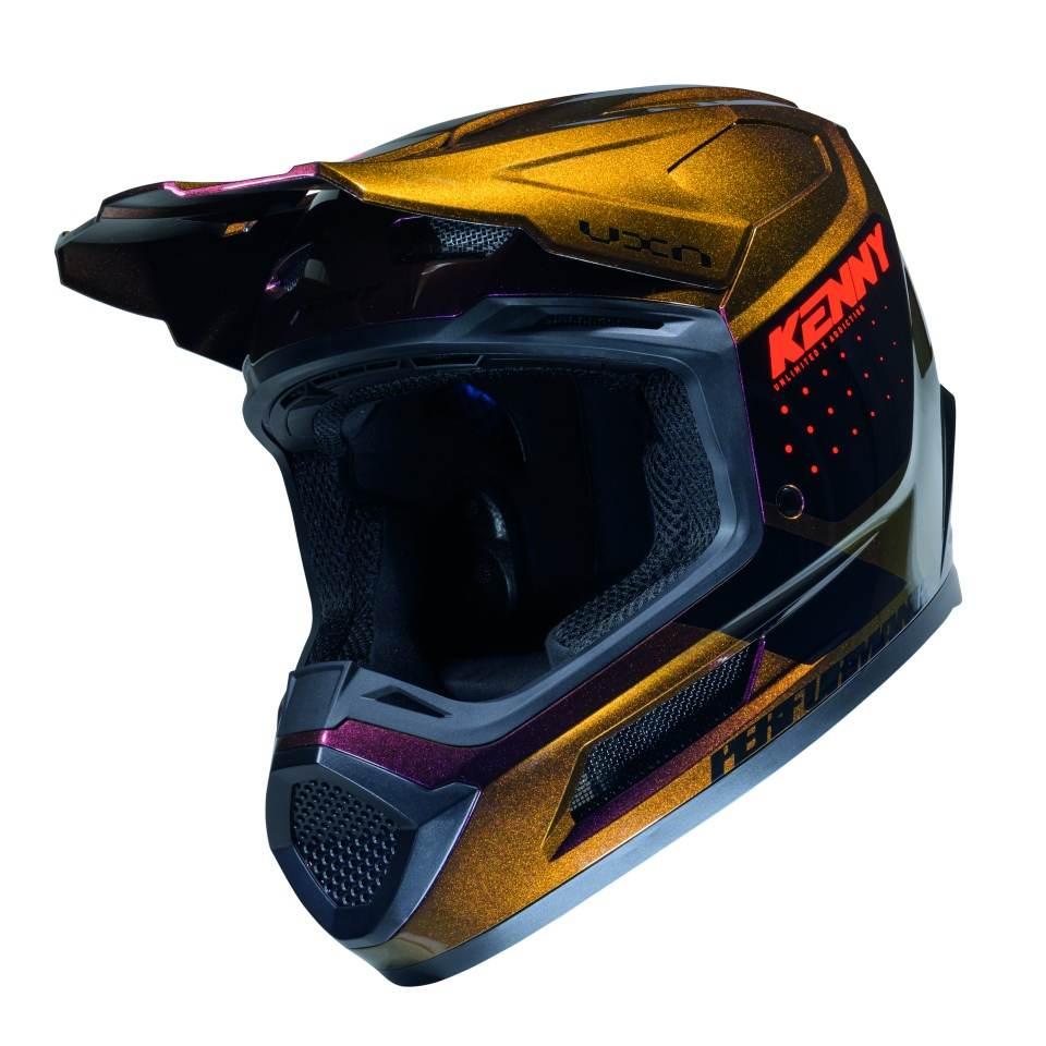Kenny Racing Kask Cross/Enduro Performance Ert Graphic Chameleon Kolor Kame - zdjęcie 2