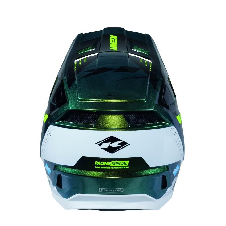 Kenny Racing Kask Cross/Enduro Performance Ert Graphic Green Diamond Racing - zdjęcie 3