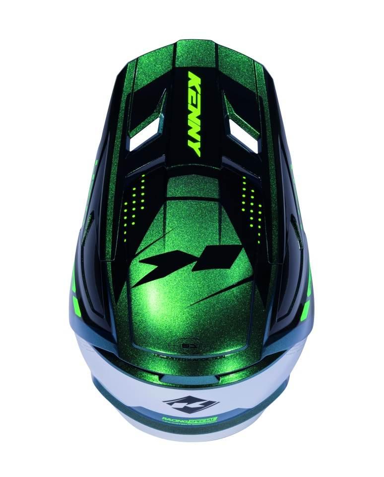 Kenny Racing Kask Cross/Enduro Performance Ert Graphic Green Diamond Racing - zdjęcie 4