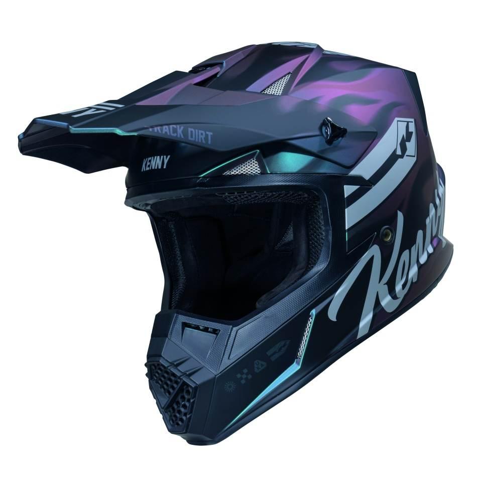 Kenny Racing Kask Cross/Enduro Track Graphic + Dirt Rozmiar M - zdjęcie 2