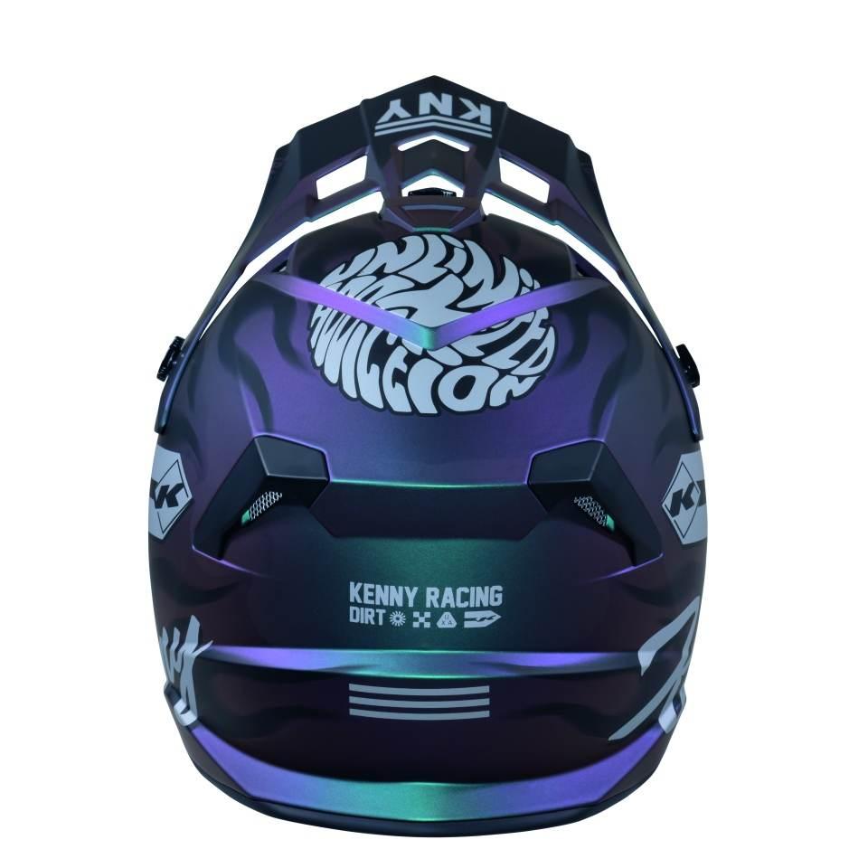 Kenny Racing Kask Cross/Enduro Track Kid/Junior/Dziecięcy Graphic + Dirt Ro - zdjęcie 3