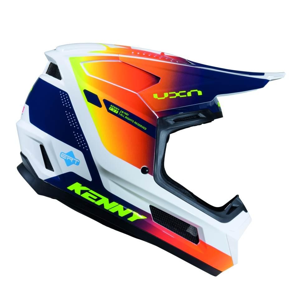Kenny Racing Kask Cross/Enduro Performance Ert Graphic Navy Orange Racing S