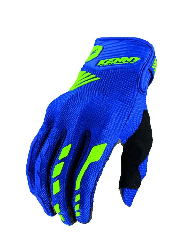 Kenny Racing Rękawice D3O Titanium Blue Kolor Niebieski Rozmiar Xxl 12