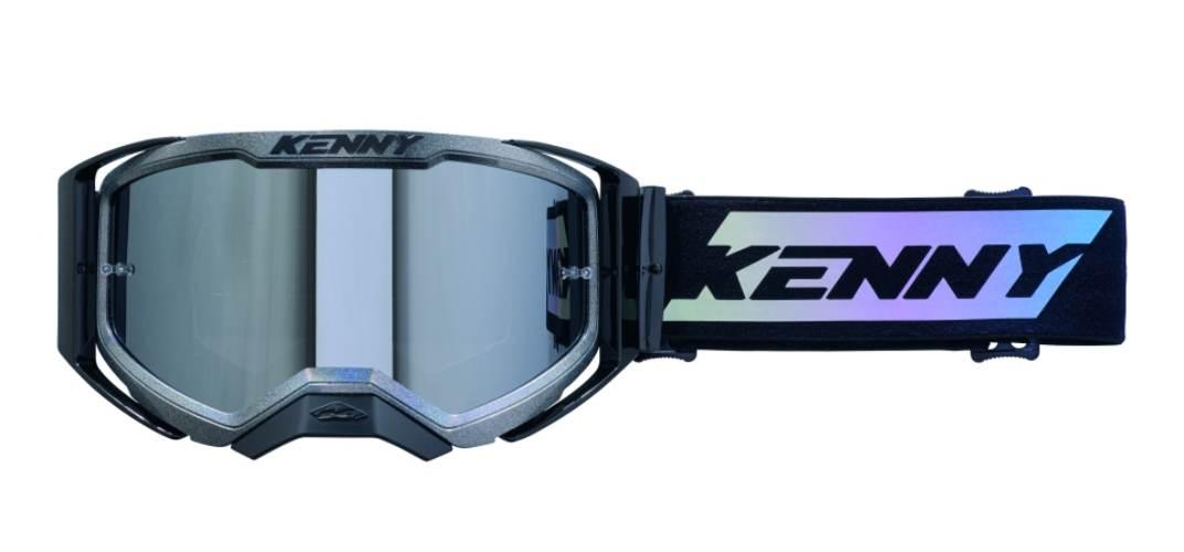 Kenny Racing Gogle Performance Evo 2 Prism Matt Lustro Kolor Szary/Czarny