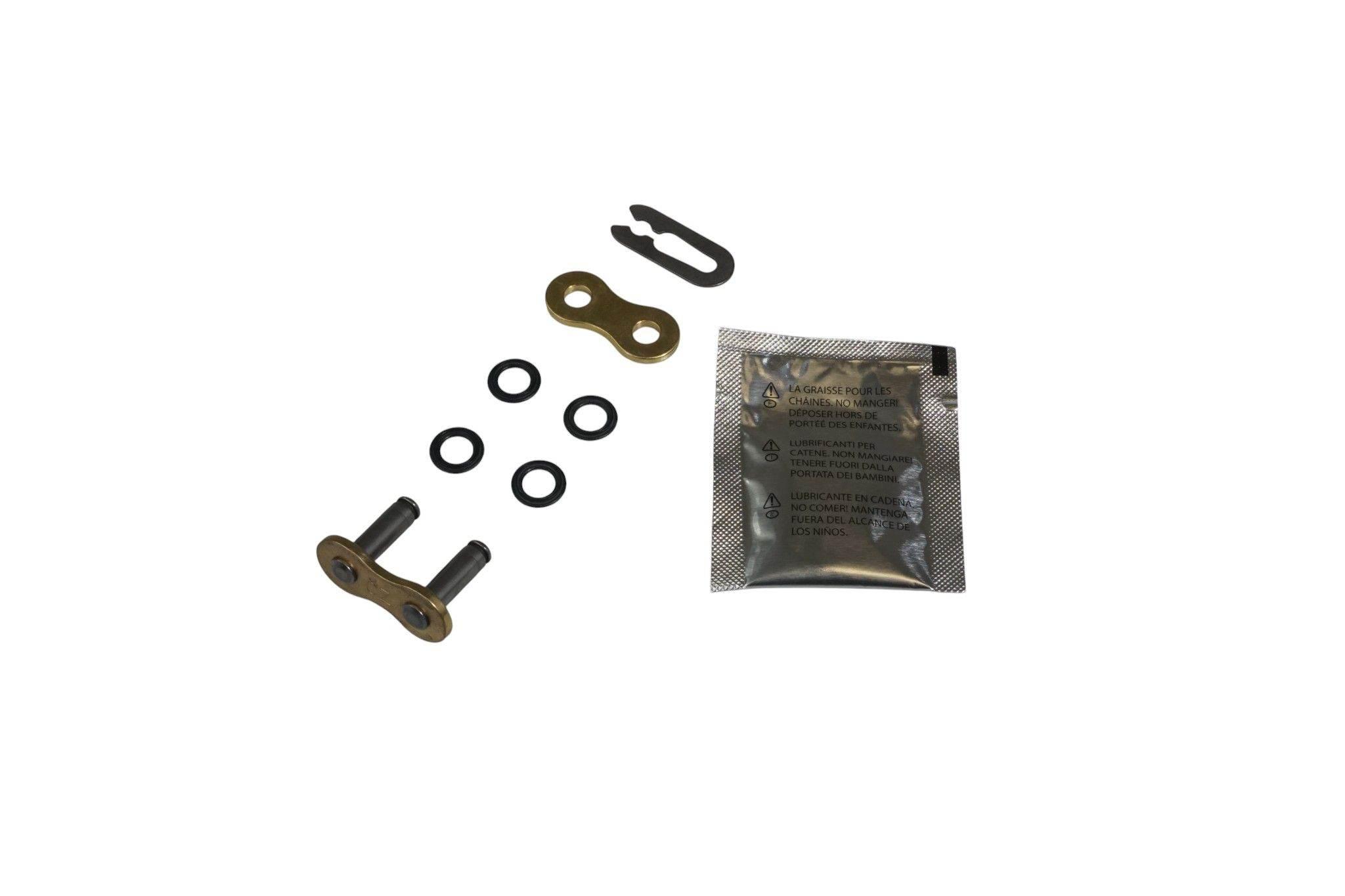 Cz 2025/12 Zapinka Łańcucha 520 Nxr Active Ring X-Ring Złota Clip P