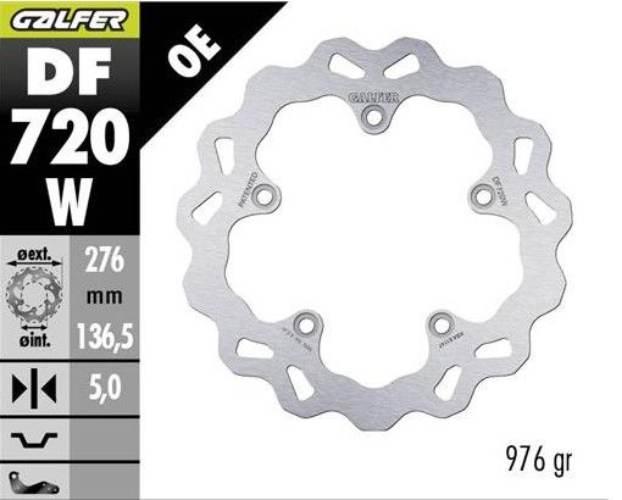 Galfer Tarcza Hamulcowa Tył Bmw R 1200Gs Adventure '13-; R 1200Gs/R/Rs/Rt '