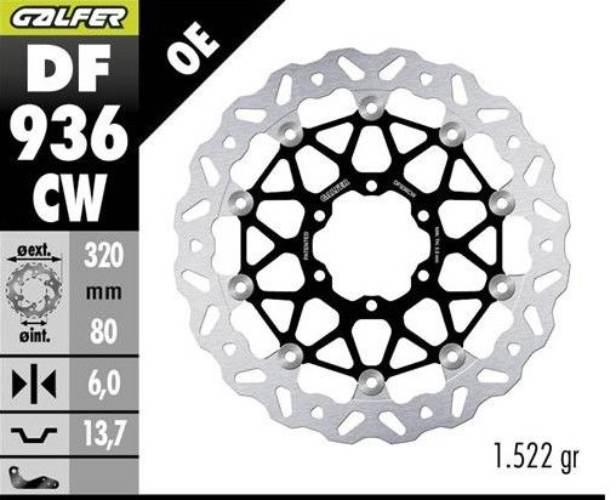 Galfer Tarcza Hamulcowa Przód Bmw M 1000R '23-; M 1000Rr '21-; M 1000Xr '24