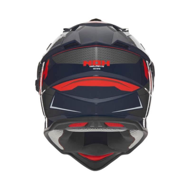 Nox Kask Offroad Trail Duosport Dual N312 Vapor Z Szybką I Blendą Kolor Nie - zdjęcie 2