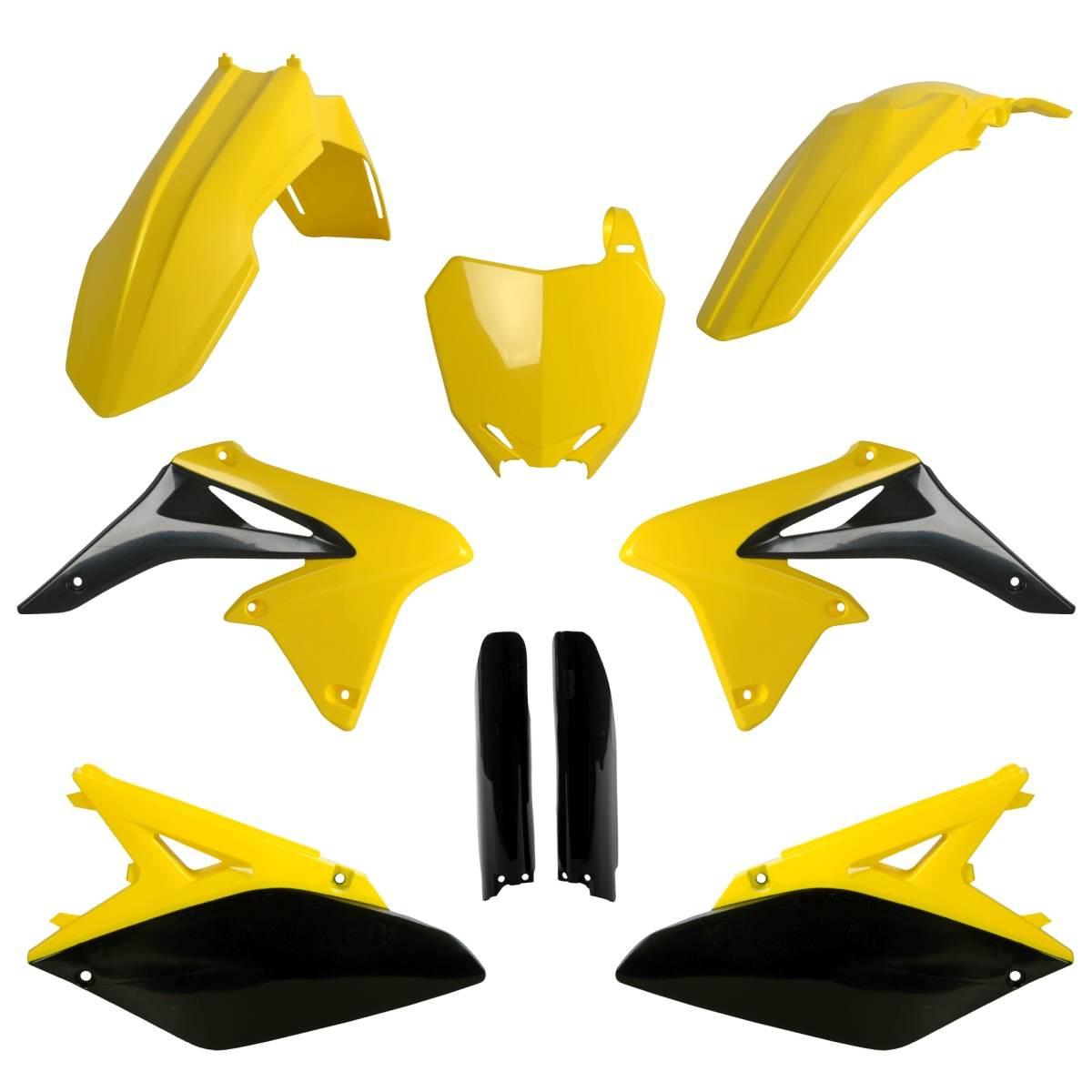 Polisport Komplet Plastików Full Kit Suzuki Rmz 250 '10-'18 W Zestawie Tabl