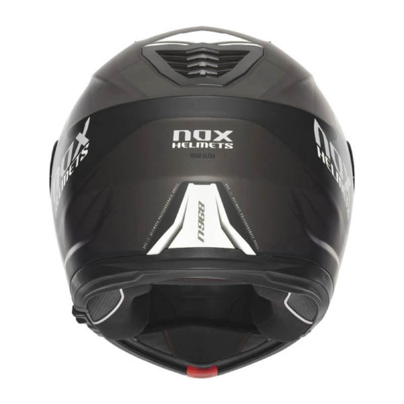 Nox Kask Szczękowy Flip-Up Z Blendą N968 Ultra Kolor Czarny/Biały Mat Rozmi - zdjęcie 4