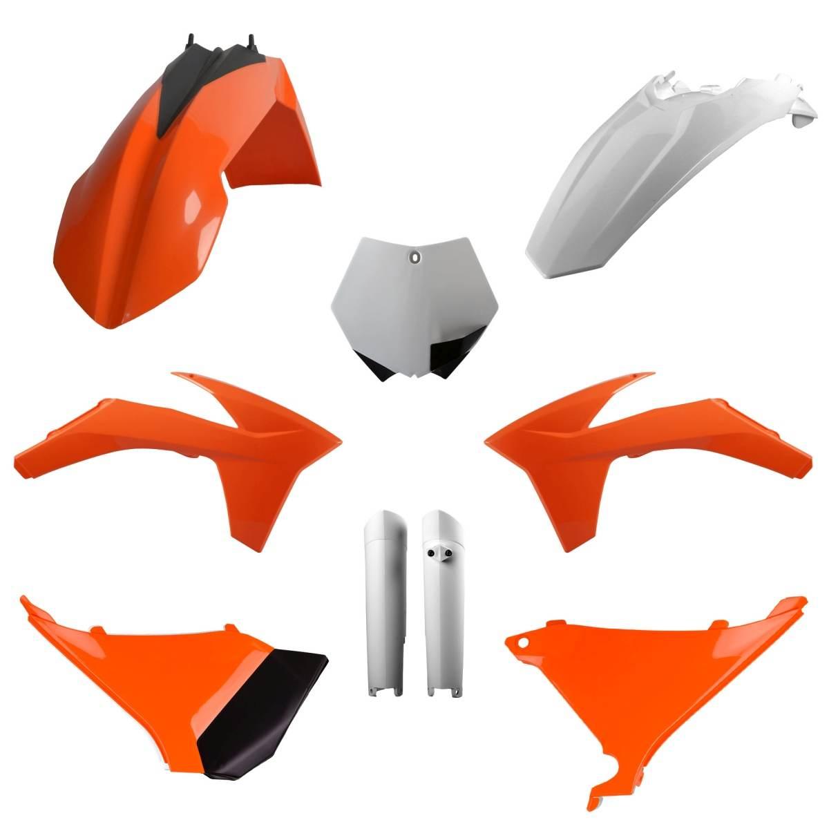 Polisport Komplet Plastików Full Kit Ktm Sx '11; Xc/Xc-F '11 W Zestawie Osł