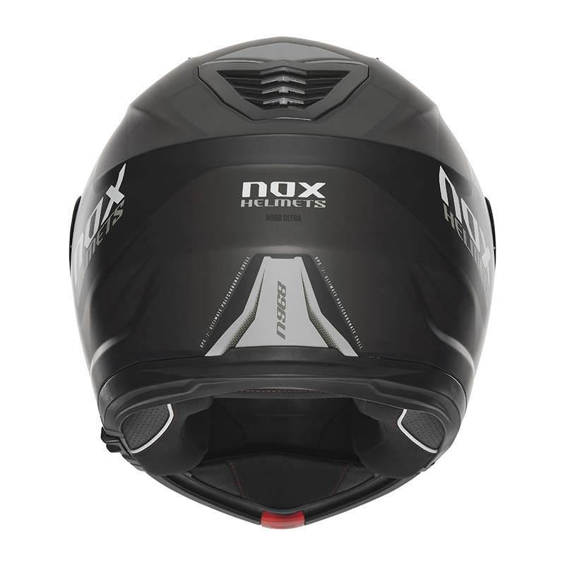 Nox Kask Szczękowy Flip-Up Z Blendą N968 Ultra Kolor Czarny/Tytanowy Mat Ro - zdjęcie 4