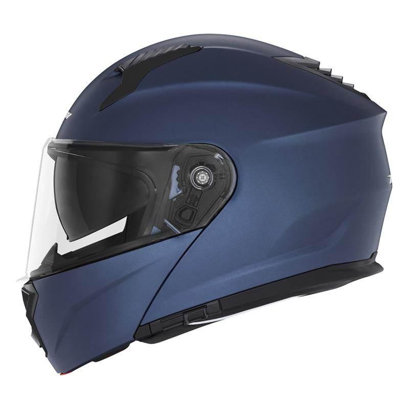 Nox Kask Szczękowy Flip-Up Z Blendą N967 Solid Kolor Niebieski Mat Rozmiar - zdjęcie 2