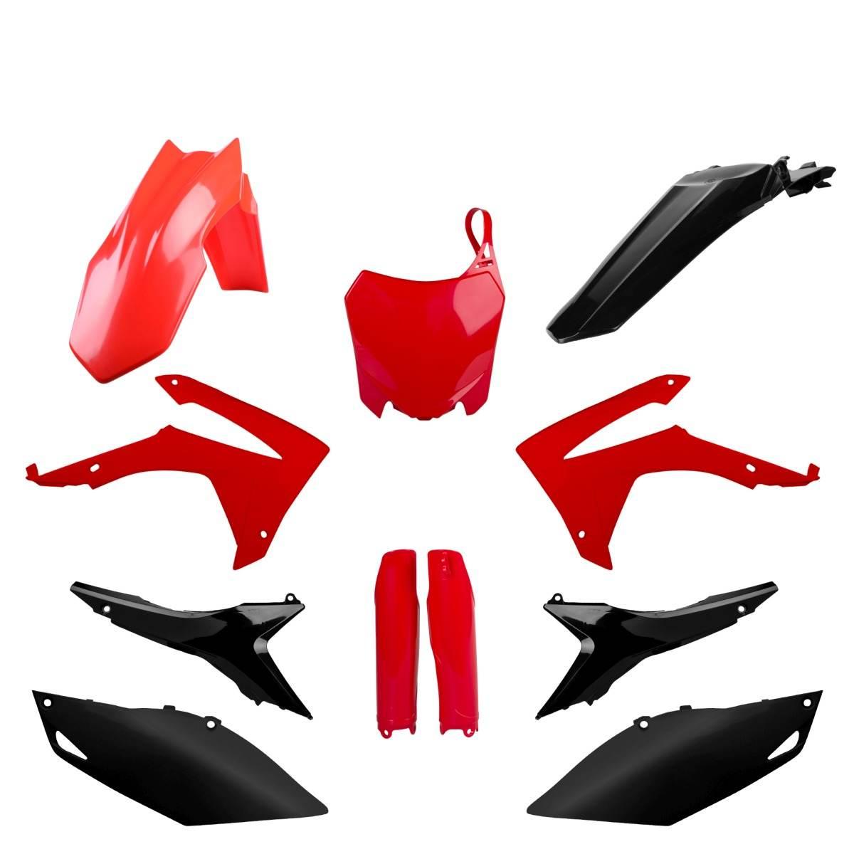 Polisport Komplet Plastików Full Kit Honda Crf 250R '14-'17; Crf 450R '13-'