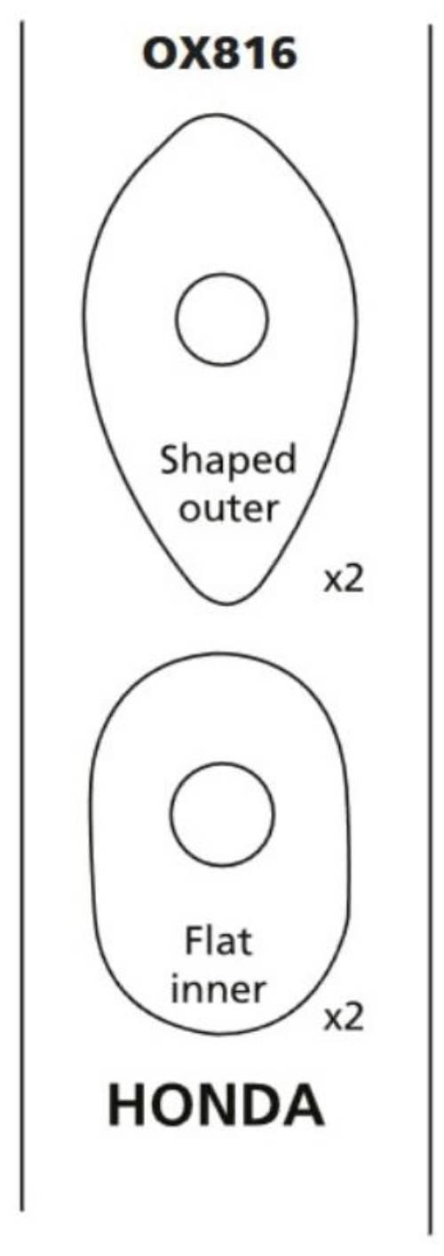 Oxford Oxford Mocowanie Zaślepka Kierunkowskazu Kierunkowskazów Honda - Kom - zdjęcie 2