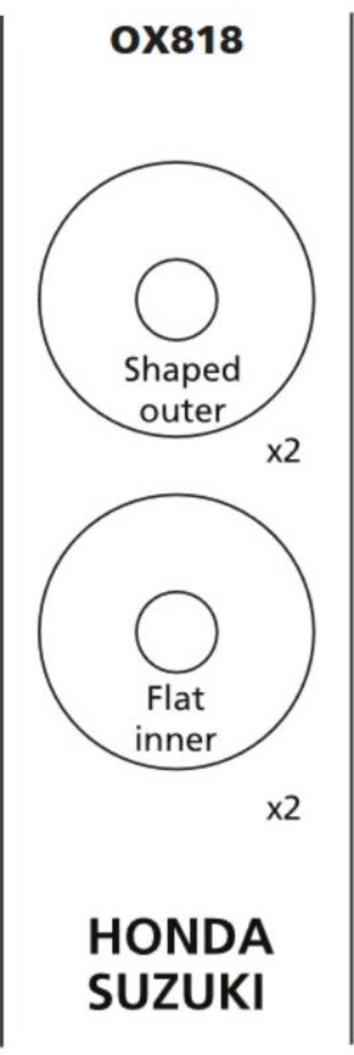Oxford Oxford Mocowanie Zaślepka Kierunkowskazu Kierunkowskazów Honda/Suzuk - zdjęcie 2