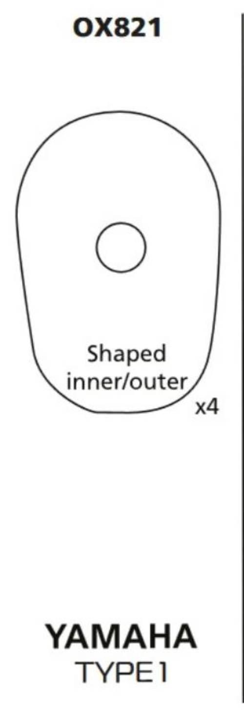 Oxford Oxford Mocowanie Zaślepka Kierunkowskazu Kierunkowskazów Yamaha Typ1 - zdjęcie 2