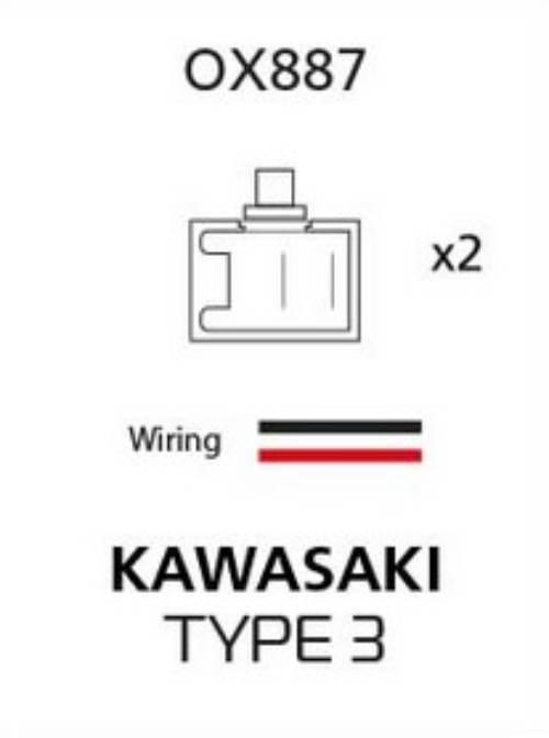 Oxford Złącze Przewód Przejściówka Kabel Przedłużacz Kierunkowskazów Led I - zdjęcie 2