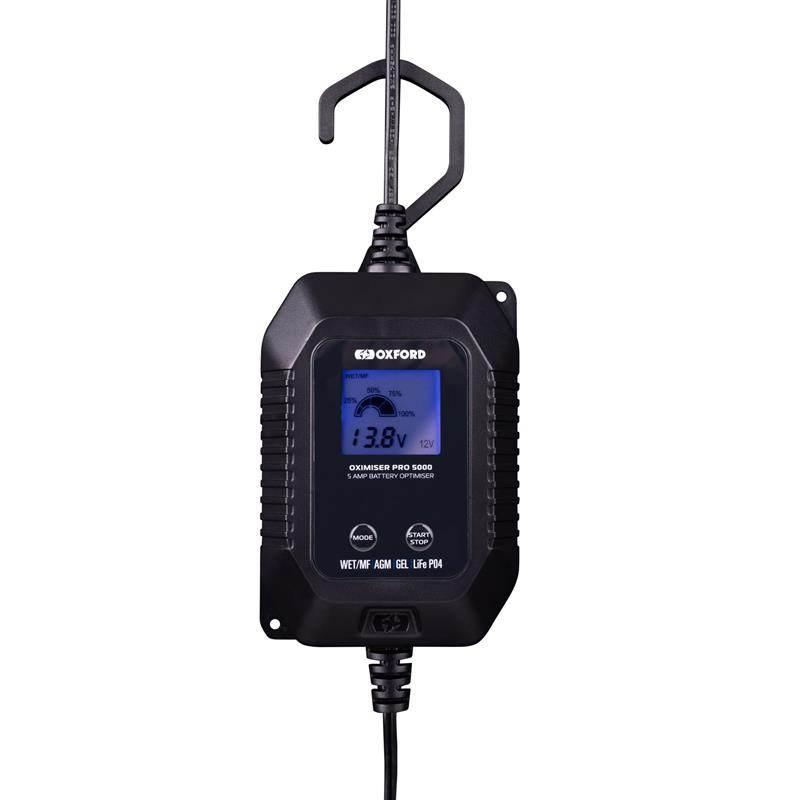 Oxford Ładowarka Do Akumulatorów Motocyklowych I Samochodowych Oximiser Pro