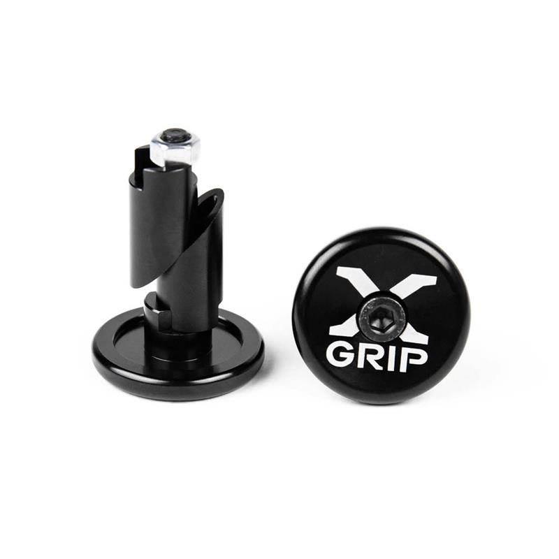 X-Grip Końcówki Kierownicy Do Otworu O Średnicy 12-16,2Mm Kolor Czarny