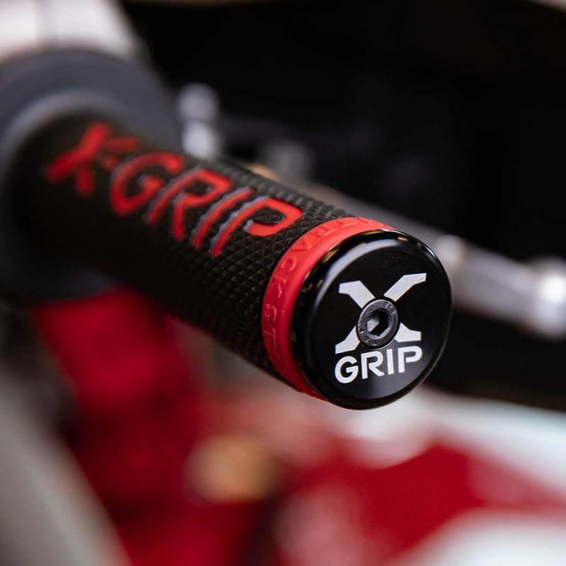 X-Grip Końcówki Kierownicy Do Otworu O Średnicy 12-16,2Mm Kolor Niebieski - zdjęcie 2