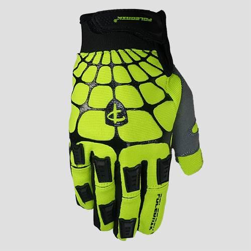 Polednik Rękawice Rękawiczki Cross Model Web Mx Kolor Czarny/Żółty Fluo Roz