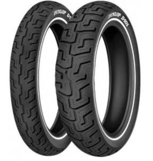 Dunlop Opona 150/80B16 D401 71H Tl Tył Mww Średni Biały Pas Harley-Davidson