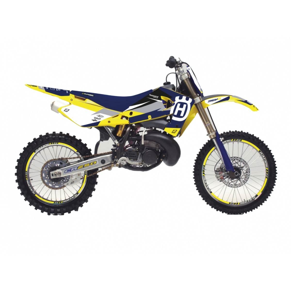 Blackbird Komplet Naklejek Oklein Husqvarna Cr/Wr '00-'05, Te/Tc 250/450/51