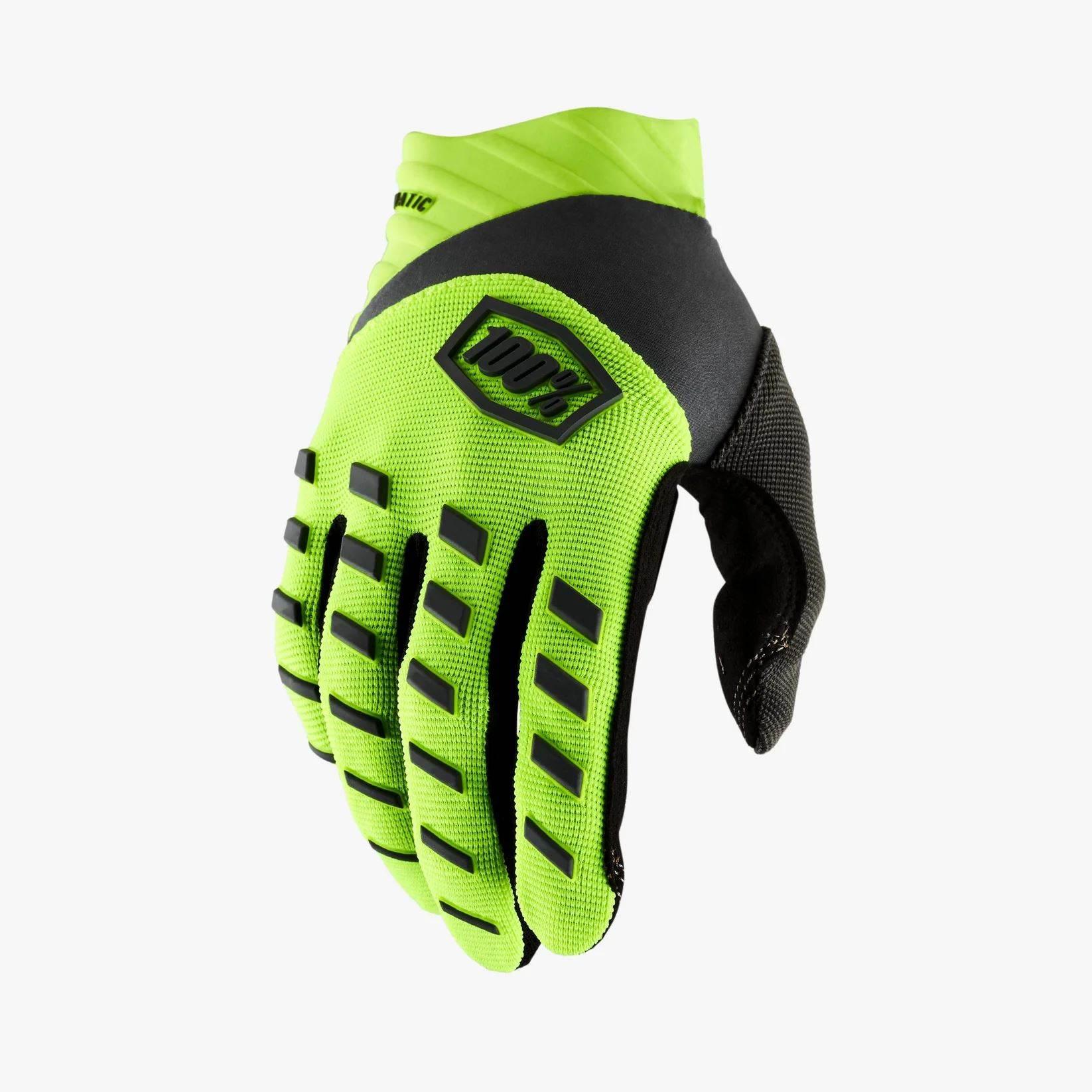 100 Procent Rękawice Cross/Enduro Airmatic Fluo Yellow/Black Kolor Żółty Fl
