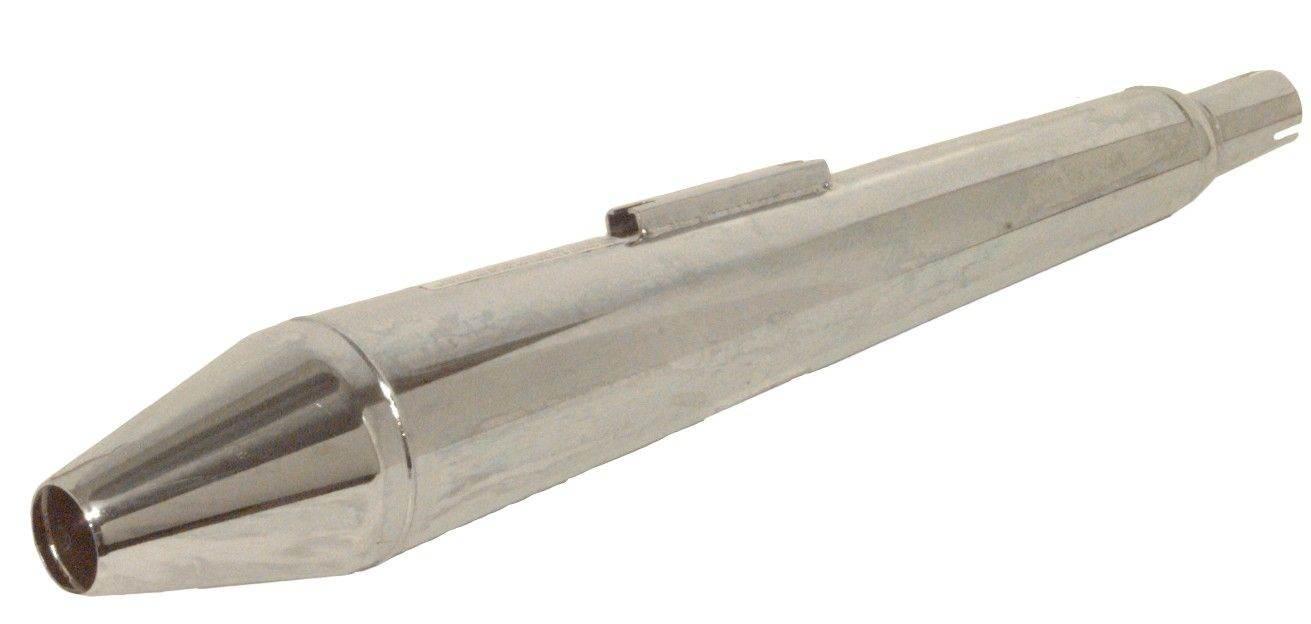 Emgo 2025/02 Końcówka Wydechu Tłumik Chromowany Triumph Norton Commando Roa - zdjęcie 2