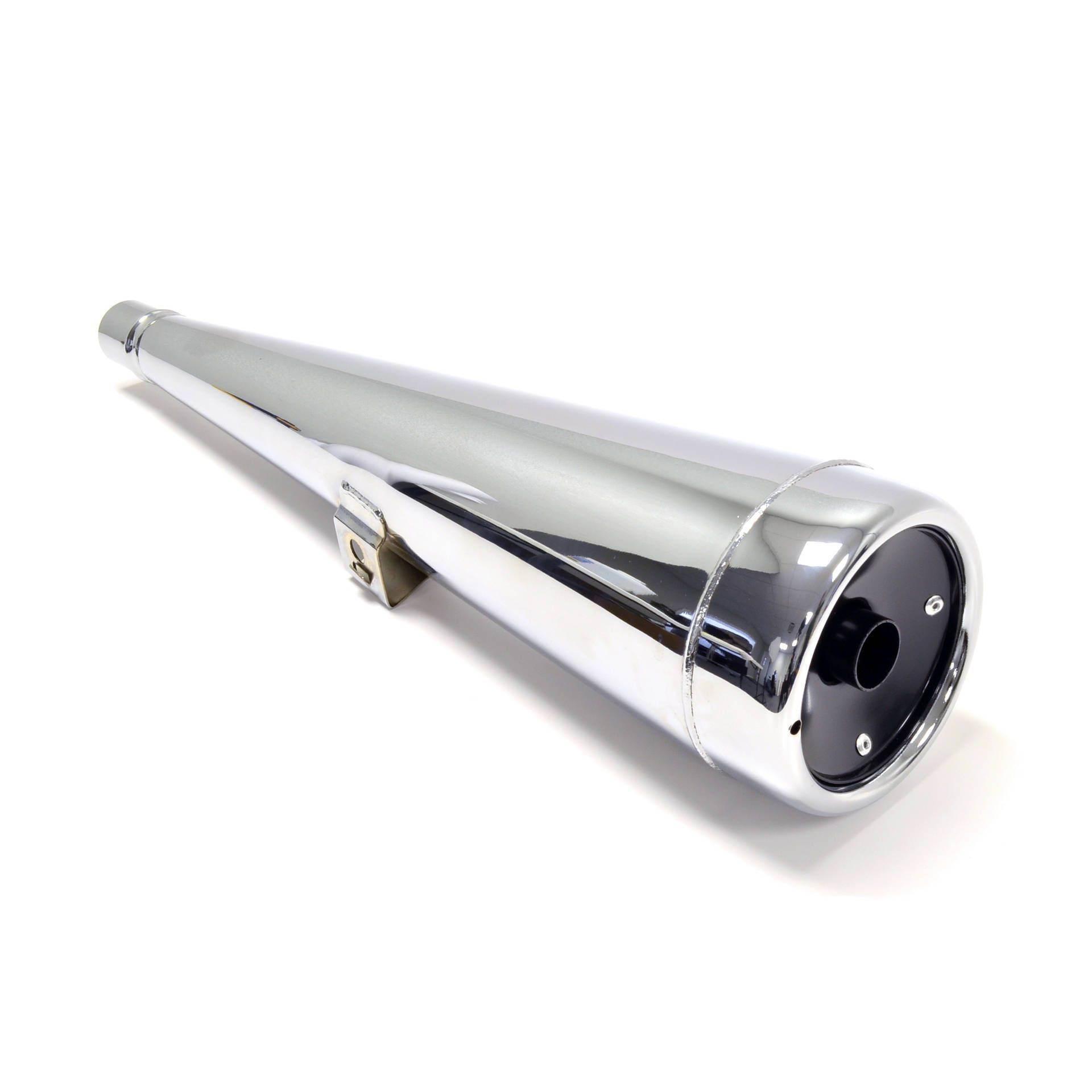 Emgo 2025/02 Końcówka Wydechu Tłumik Chromowany Honda Cx 500 '78-'79 Lewy O