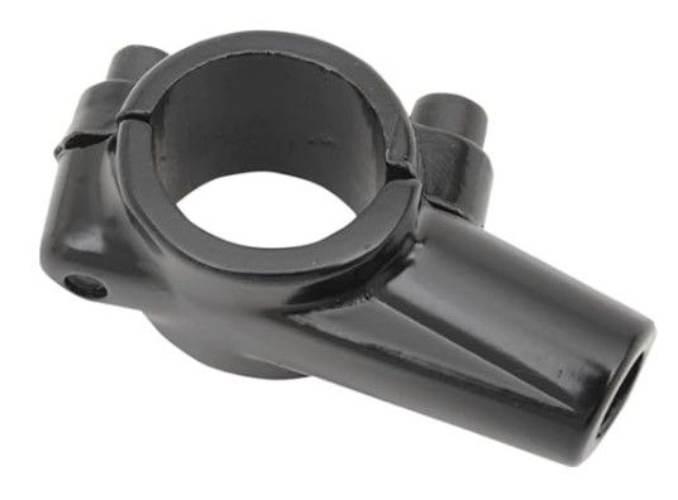 Emgo 2025/02 Uchwyt Lusterka Z Obejmą Na Kierownicę 22Mm 7/8" Kolor Czarny