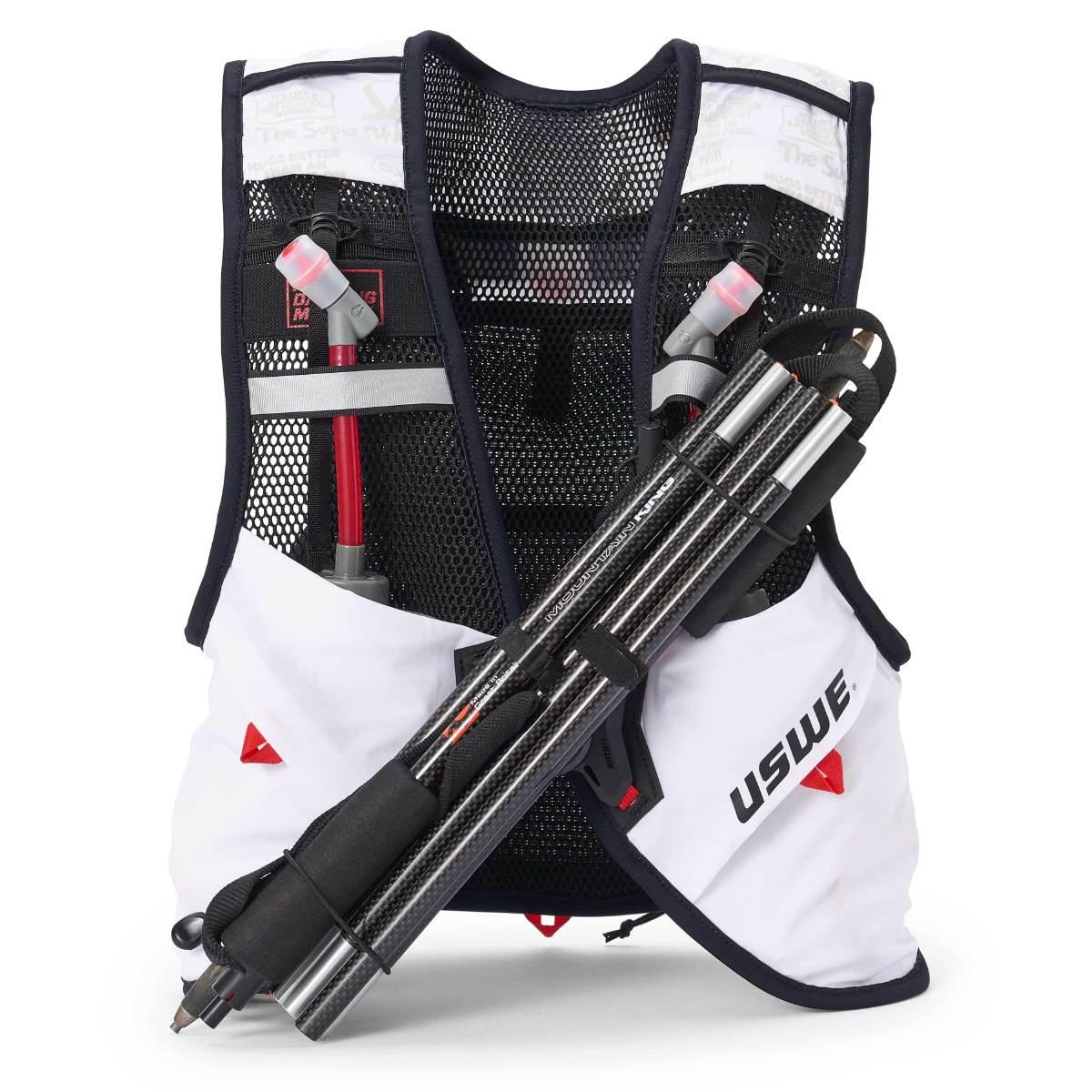 Uswe Kamizelka Do Biegania Pace 8L Rozmiar Xl Biała - zdjęcie 4