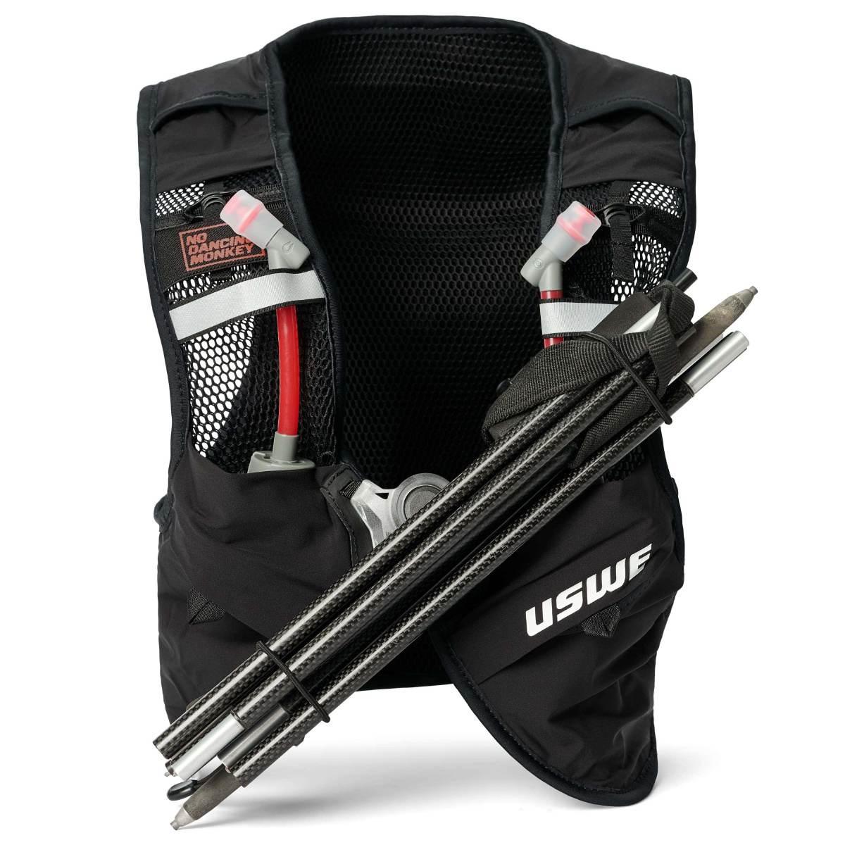 Uswe Kamizelka Do Biegania Pace 8L Rozmiar M Czarna - zdjęcie 5