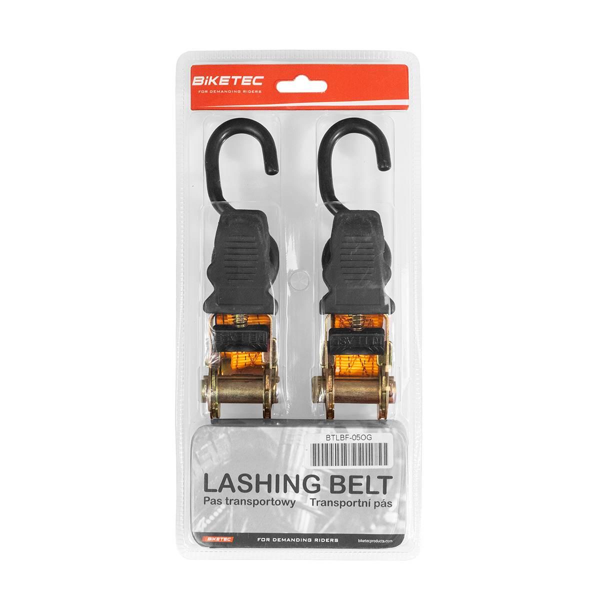 Biketec 2 Pasy Transportowe 25Mm X 3M Obciążenie Do 350Kg, 2 Pasy, Kolor Po - zdjęcie 2