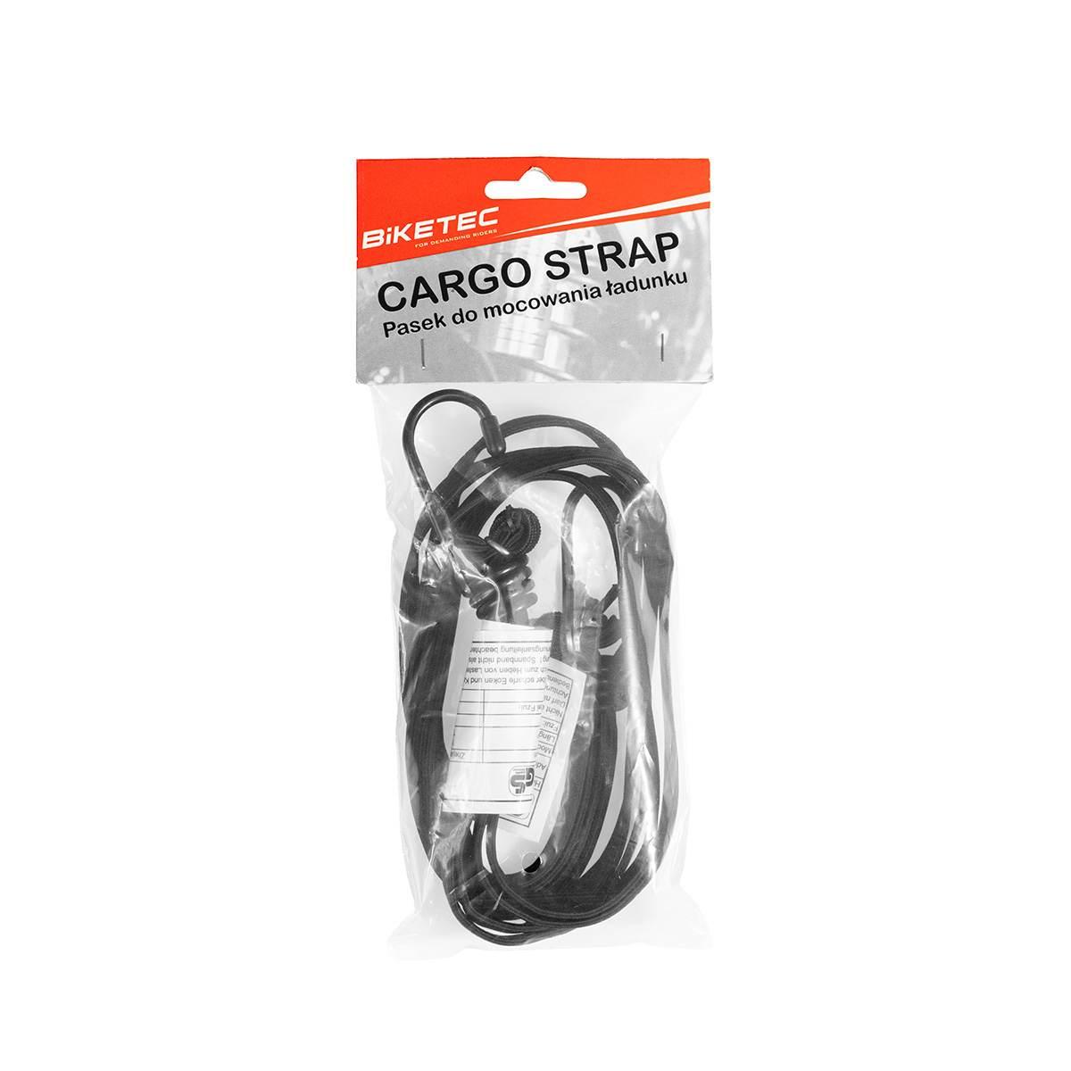 Biketec Taśma Zabezpieczająca Bagaż 4-Wiązkowa Ekspander Bagażowy 60Cm, Kol - zdjęcie 2