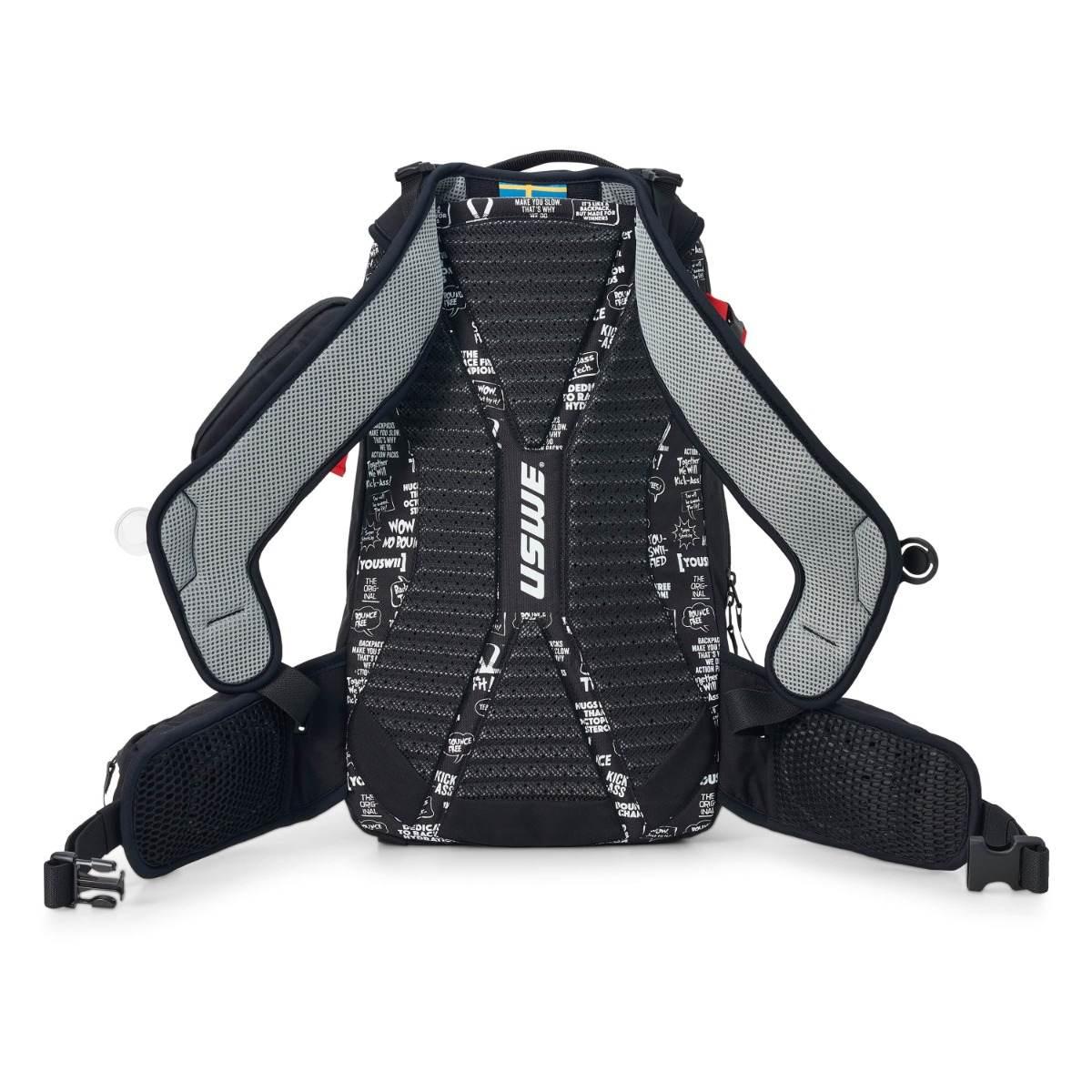 Uswe Plecak Moto/Adv Core 16L Off Road Carbon Black Kolor Czarny Pojemność - zdjęcie 2