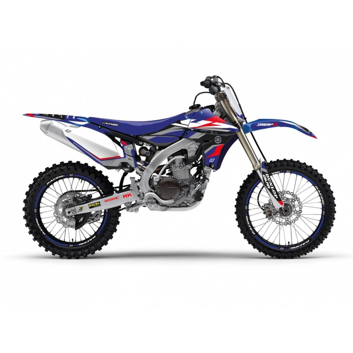 Blackbird Komplet Naklejek Oklein Yamaha Yz 450F '10-'13 Dream 5 Kolor Nieb