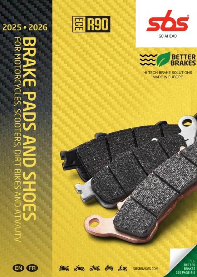 Sbs Katalog Klocków I Szczęk Hamulcowych 2025/2026