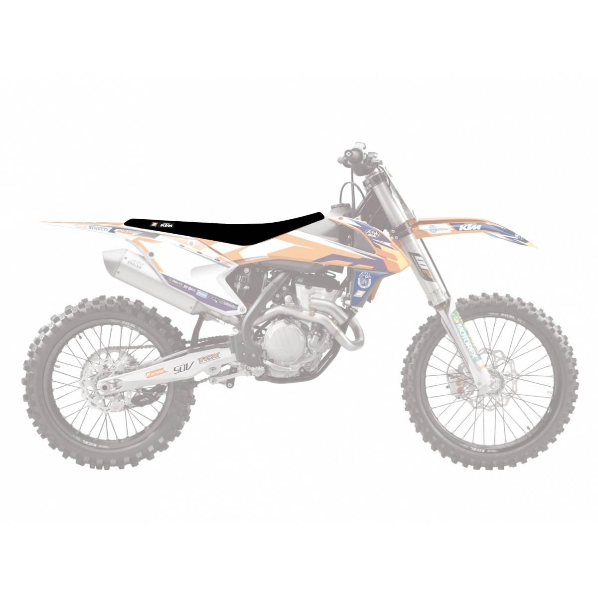 Blackbird Pokrowiec Poszycie Na Siedzenie Ktm Sx 85 '25 Zebra Kolor Pomarań