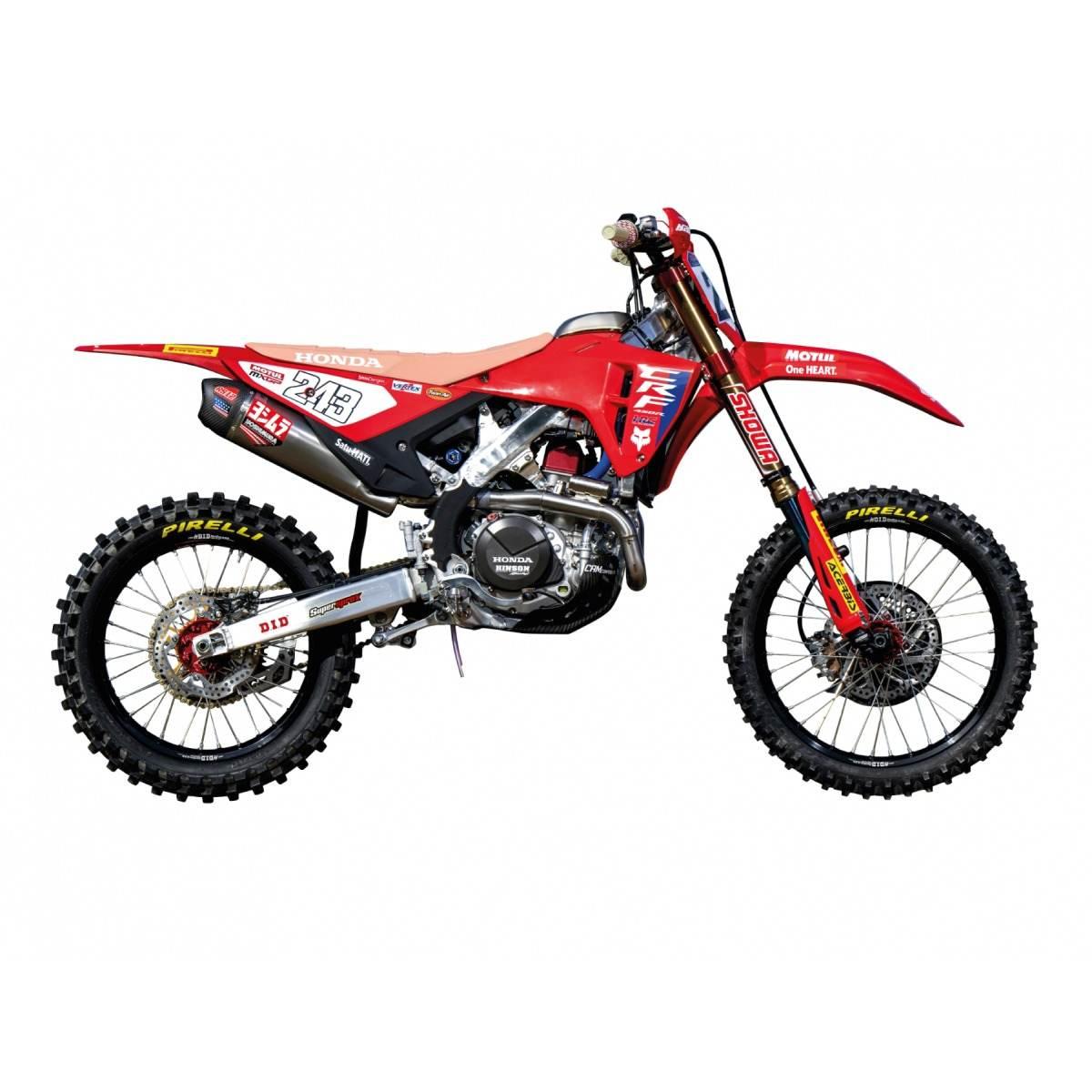 Blackbird Komplet Naklejek Oklein Honda Crf 250R '25; Crf 450R '25 Replica